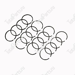 HYSTER 3051244 КОМПЛЕКТ ПОРШНЕВЫХ КОЛЕЦ ДВИГАТЕЛЯ F163 0.02