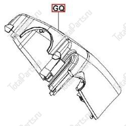 TOYOTA 452812660071 КОЖУХ РУЛЕВОЙ КОЛОНКИ 8FD15 ВЕРХНИЙ