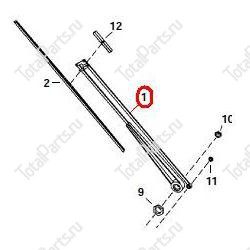 BOBCAT 6677833 ПОВОДОК ДВОРНИКА