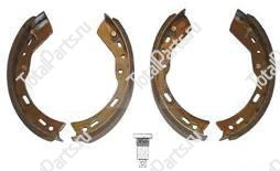 NISSAN 44060L0700+41031L070 КОМПЛЕК ТОРМОЗНЫХ КОЛОДОК 2ПРАВЫХ+2ЛЕВЫХ