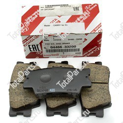 TOYOTA 0446633200 КОЛОДКИ ТОРМОЗНЫЕ