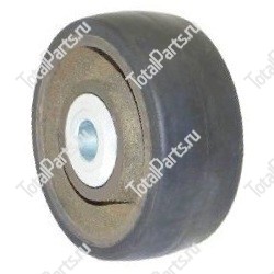 SIZE 125*50*55*55*20*WS*5 ГРУЗОВОЕ КОЛЕСО | RUBBER | STANDARD LOAD WHEEL