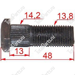 INPARTS 430144C04B ШПИЛЬКА U 8B-1,5T HELI