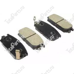 JAPANPARTS PP510AF КОМПЛЕКТ ТОРМОЗНЫХ КОЛОДОК