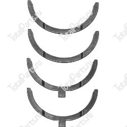 TCM BN1A09123530 ПОЛУКОЛЬЦА КОЛЕНВАЛА STD