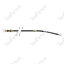 SIZE 1190x935x4.3x12x36x5 ТРОС ТОРМОЗА РУЧНОГО ЛЕВЫЙ