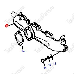 DAEWOO-DOOSAN 65082010038 ВПУСКНОЙ КОЛЛЕКТОР