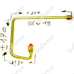 HYSTER 1391331 МЕТАЛЛИЧЕСКАЯ ТРУБКА