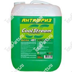 COOLSTREAM CS-010703-GR АНТИФРИЗ ЗЕЛЕНЫЙ 10 КГ.