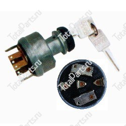 KEY NUMBER JI002A ЗАМОК ЗАЖИГАНИЯ