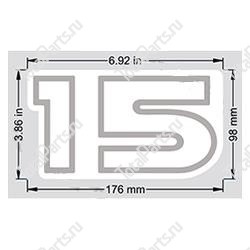 TOTALSOURCE 1228687 НАКЛЕЙКА МОДЕЛЬ 15