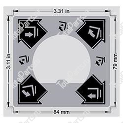 TOTALSOURCE 1228146 НАКЛЕЙКА