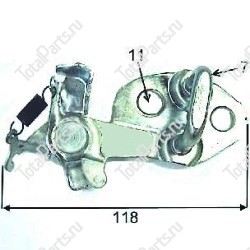 TOYOTA 6943010070 ЗАМОК КАПОТА