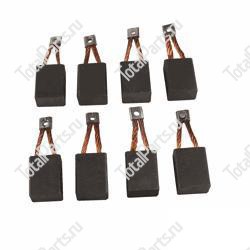 TOTALSOURCE 78641 НАБОР ЭЛЕКТРОЩЕТОК 8ШТ.