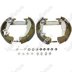 CHARLATTE DXXXX000105 КОМПЛЕКТ ТОРМОЗНЫХ КОЛОДОК