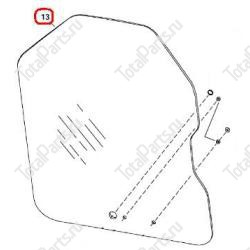 SIZE 5.7*690*260*878*3 ОКНО КАБИНЫ