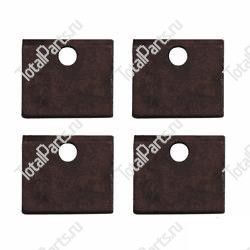 TOTALSOURCE 78706 НАБОР ЭЛЕКТРОЩЕТОК 4ШТ.