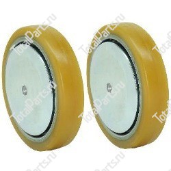 SIZE 125*25*47*12*47*12*6 КОЛЕСО ОПОРНОЕ