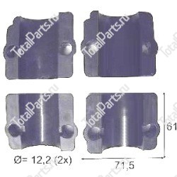 SIZE 61*71.5*12.2(2x) ЗАЖИМ