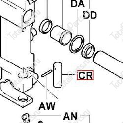 TOYOTA 82118F210071 ПАЛЕЦ КАРЕТКИ