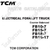 TCM FB10-7 КАТАЛОГ ЗАПЧАСТЕЙ СЕРИЙ FB10BE ДЛЯ ПОГРУЗЧИКА