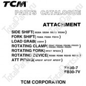 TCM FB30-7 КАТАЛОГ ЗАПЧАСТЕЙ НАВЕСНОГО ОБОРУДОВАНИЯ