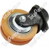 SIZE 150x57x64xPxAx129x11 КОЛЕСНАЯ ОПОРА В СБОРЕ