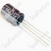 SIZE 8x16x95 КОНДЕНСАТОР 100V 22mF