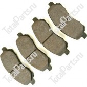 FEBI 16644 КОМПЛЕКТ ТОРМОЗНЫХ КОЛОДОК