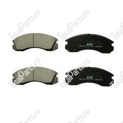 HALLA 8DB355016591 КОМПЛЕКТ ТОРМОЗНЫХ КОЛОДОК