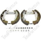 CHARLATTE DXXXX000105 КОМПЛЕКТ ТОРМОЗНЫХ КОЛОДОК