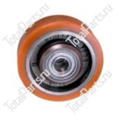SIZE 125x40x47x15x47x15x6 ГРУЗОВОЕ КОЛЕСО / POLYURETHANE