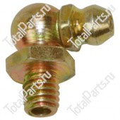 SIZE M6*0.75*6*17.9*9*S МАСЛЕНКА | HEXAGONAL NIPPLE DIN 71412
