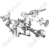 LINDE 3204500180 УПРАВЛЯЕМЫЙ МОСТ В СБОРЕ