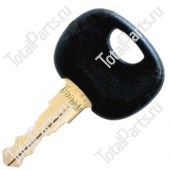 KEY NUMBER 014607 КЛЮЧ ЗАМКА ЗАЖИГАНИЯ