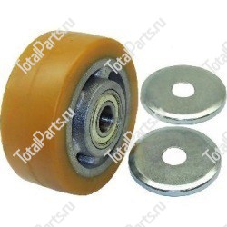 SIZE 125x50x47x14x47x14x6 КОЛЕСО | STANDARD LOAD WHEEL WITH BEARING