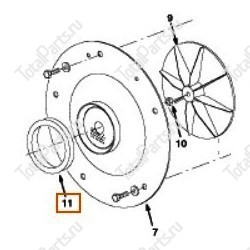 TENNANT 364764 УПЛОТНИТЕЛЬНОЕ КОЛЬЦО STR 0.58D .06-.09GRIP 04.8D