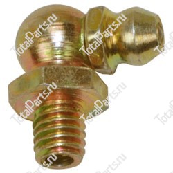 SIZE M6*0.75*6*17.9*9*S МАСЛЕНКА | HEXAGONAL NIPPLE DIN 71412