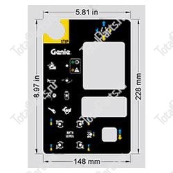 GENIE 82417 НАКЛЕЙКА
