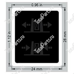 HYSTER 370256 НАКЛЕЙКА