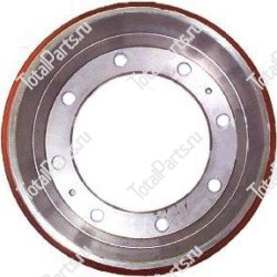 SIZE 358x315x184x225x8x93 ТОРМОЗНОЙ БАРАБАН | ROUND HOLE