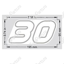 TOTALSOURCE 13324521 НАКЛЕЙКА МОДЕЛЬ 30