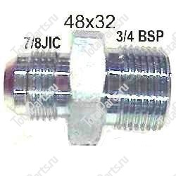 SIZE 7/8JICx3/4BSPx48x32 ФИТИНГ ДЛЯ ГИДРОКОНТУРА