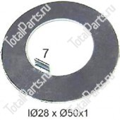 SIZE 7x28x50x1 СТОПОРНАЯ ШАЙБА