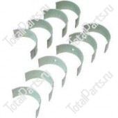 KEY NUMBER BCR05804050 КОМПЛЕКТ КОРЕННЫХ ВКЛАДЫШЕЙ 0.50