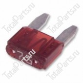 SIZE 10.9x3.7x16.1x3.7x2. ПРЕДОХРАНИТЕЛЬ 7.5A