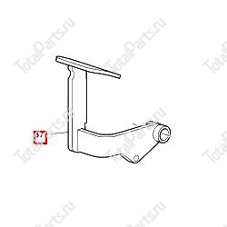 KEY NUMBER PD00338933 ПЕДАЛЬ В СБОРЕ