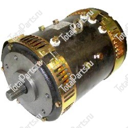 SIZE 407x205x242x4xYESxCx ЭЛЕКТРОДВИГАТЕЛЬ / DC MOTOR 6.2kW 48V 60MIN