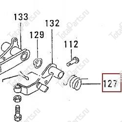MITSUBISHI 9135105300 ПРУЖИНА ПЕДАЛИ ТОРМОЗА POS. 127
