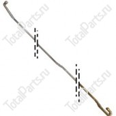 SIZE 2xM24x1.5x4250 ТРУБКА ГИДРАВЛИКИ
